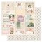 Christmas Market Collection - Sweet Holiday - 12"x12" w/ foil details / paper Scrapbook Supplies Material For Craft Notebooksdecoupage Album Journals Planners Art Journaling Bullet